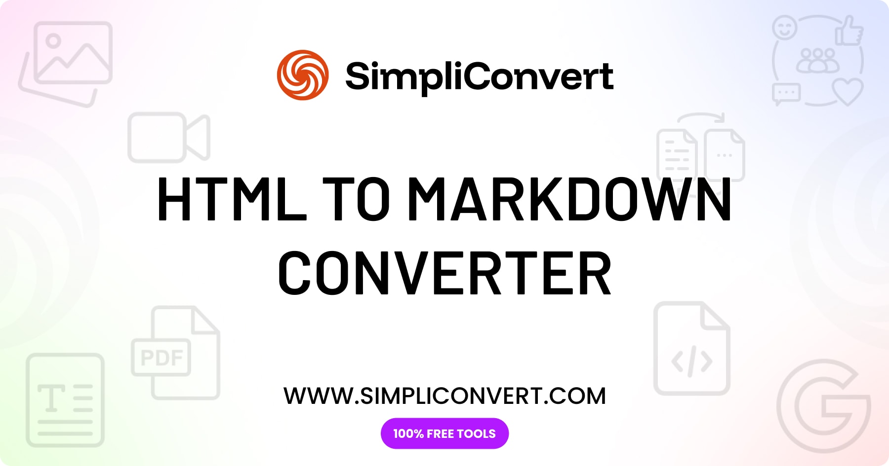 HTML to Markdown Converter – Convert HTML to Markdown Text | SimpliConvert