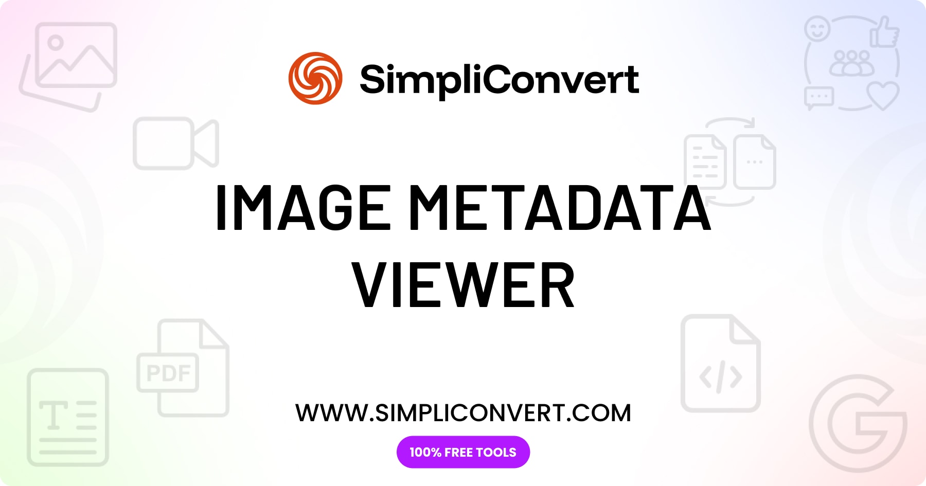 Image Metadata Viewer - View Hidden Photo Details Online | SimpliConvert