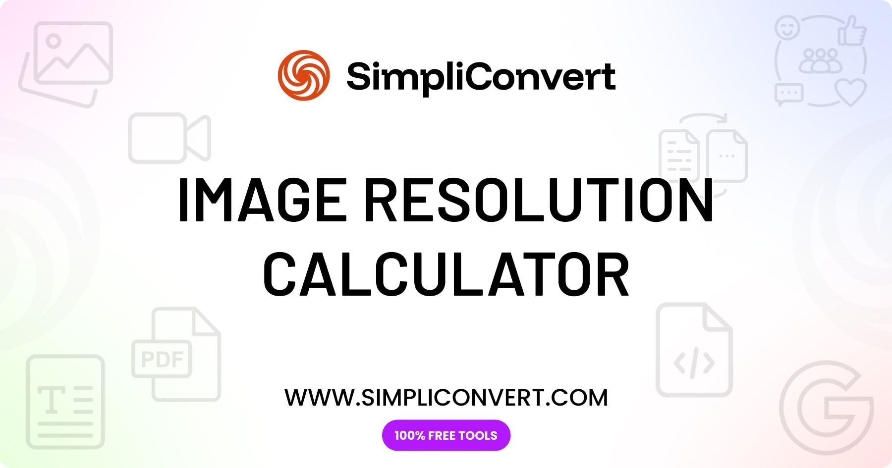 Image Resolution Calculator – Calculate Total Pixel Count & Megapixels ...