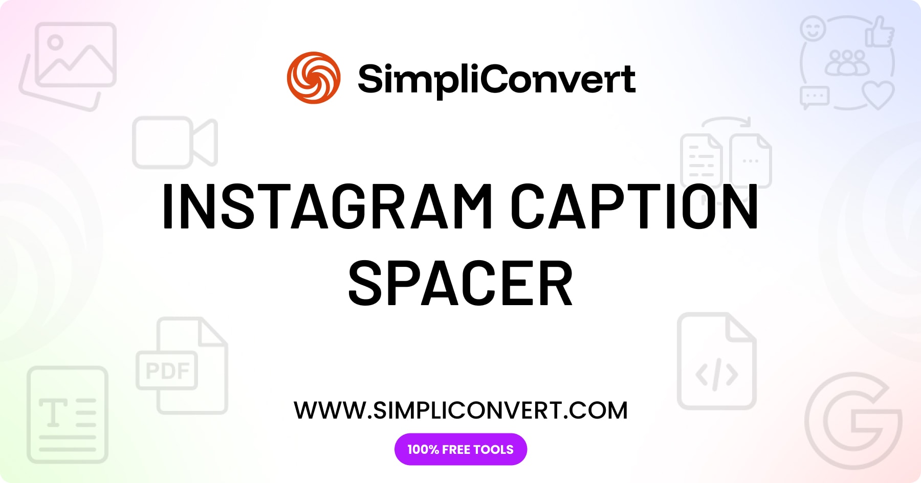Instagram Caption Line Break Generator – Clean Spacing Tool | SimpliConvert